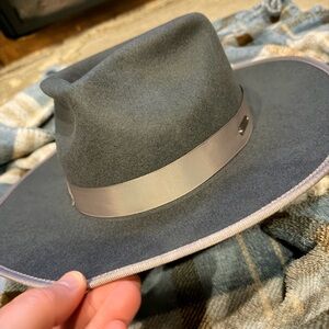 GIGI PIP Monroe Rancher Wool Fedora Hat Size 59 M/L - Like New!